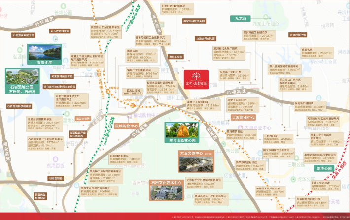 匯邦名都花園灣區軸心雙核輻射，82萬㎡綜合體大盤