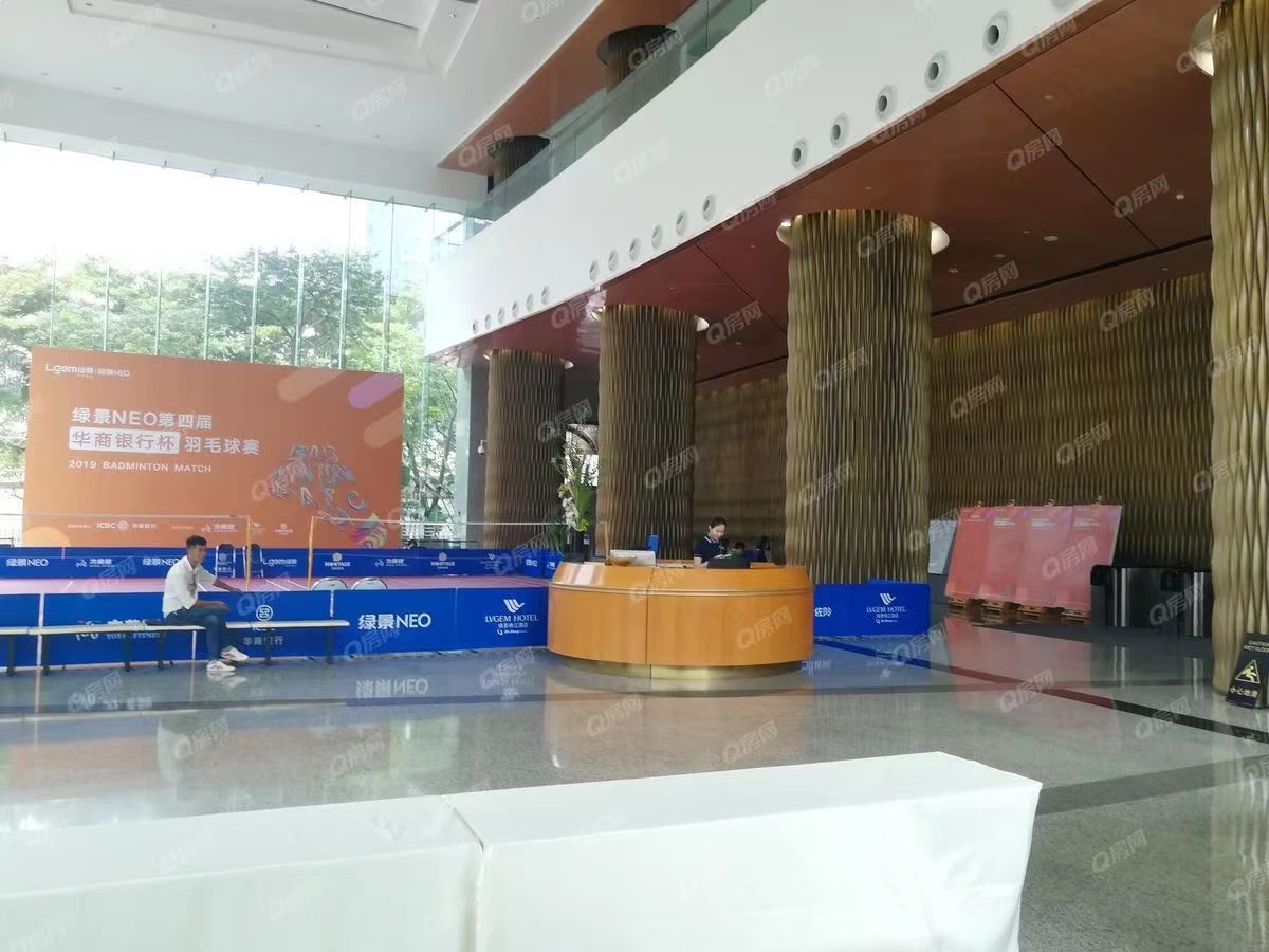 NEO企業大道，綠景廣場均價-255元/平