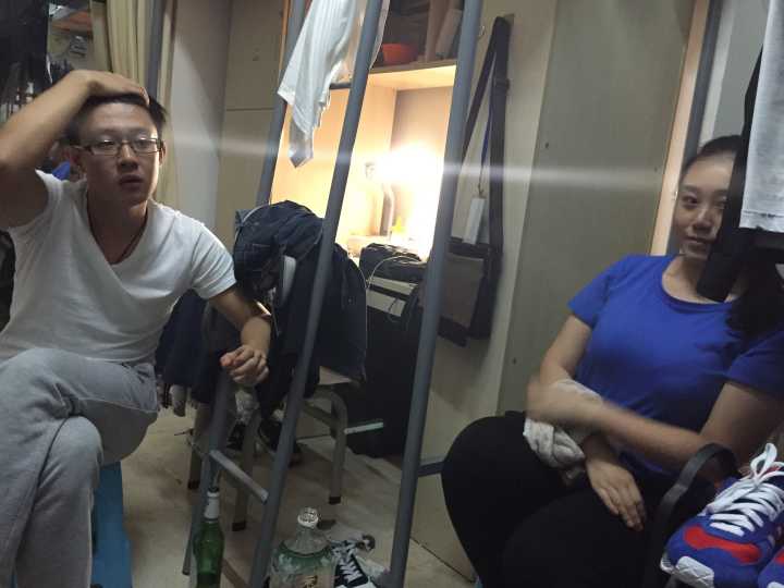 施工區和住宿區之間有一個隔離區