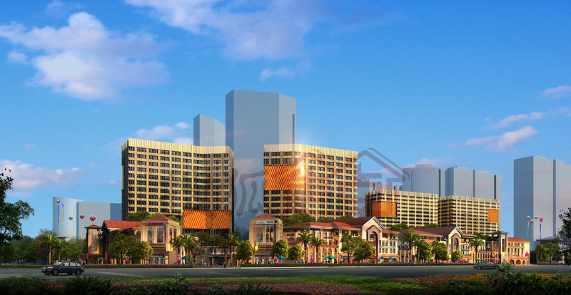 是該項(xiàng)目開發(fā)商打造的大壯國(guó)際廣場(chǎng)